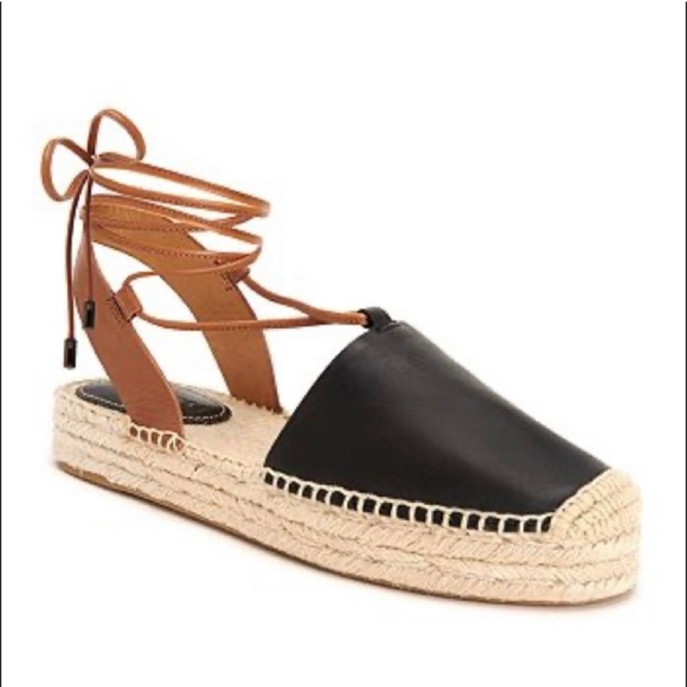 Coach Rita Leather Espadrilles